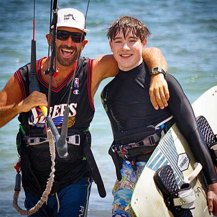Kiteboarding is fun